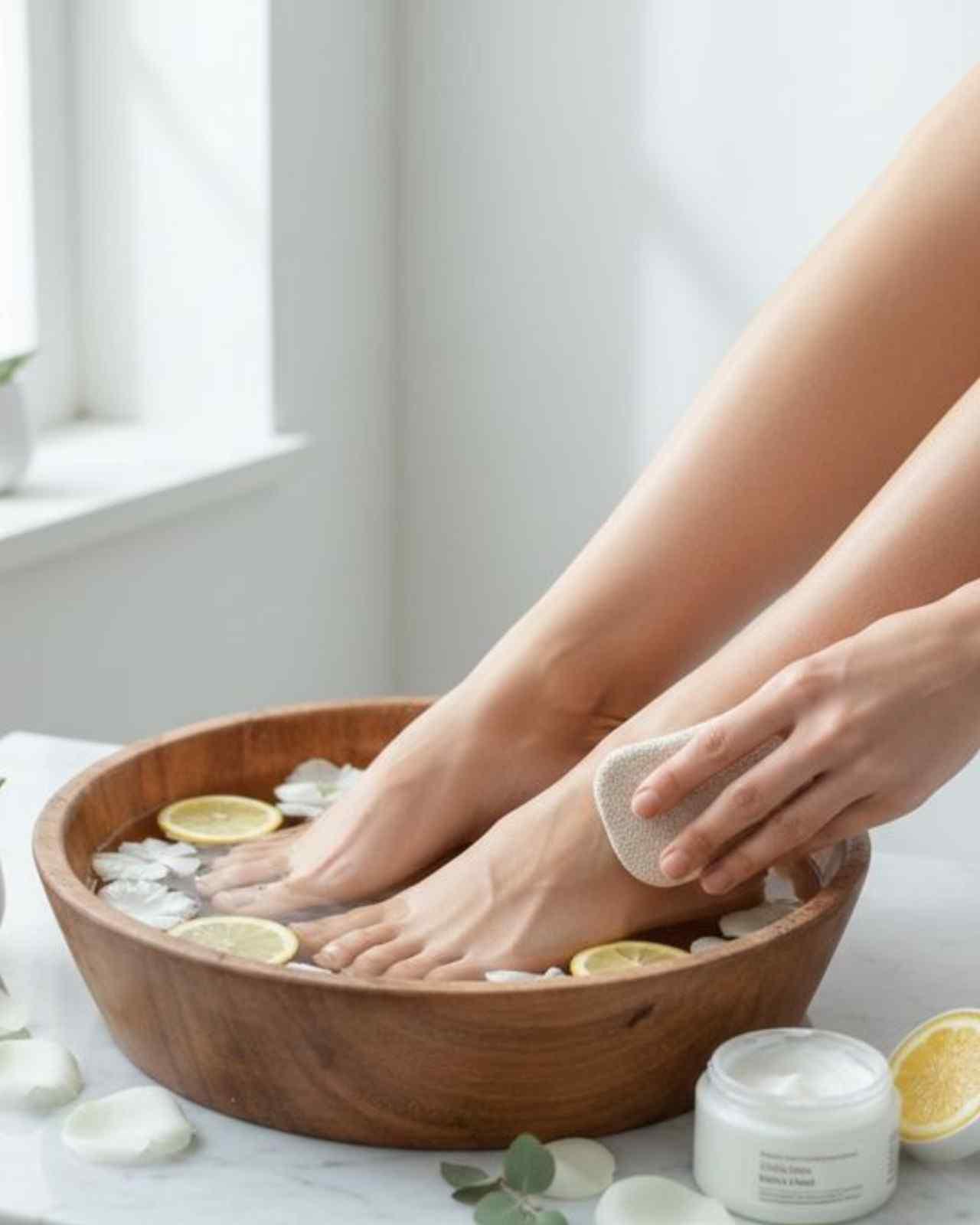 Thai Foot Spa with Scrub